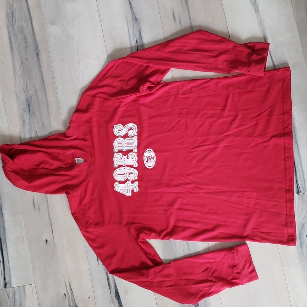 Idegy San Francisco 49ers hooded shirt size 2XL mens L